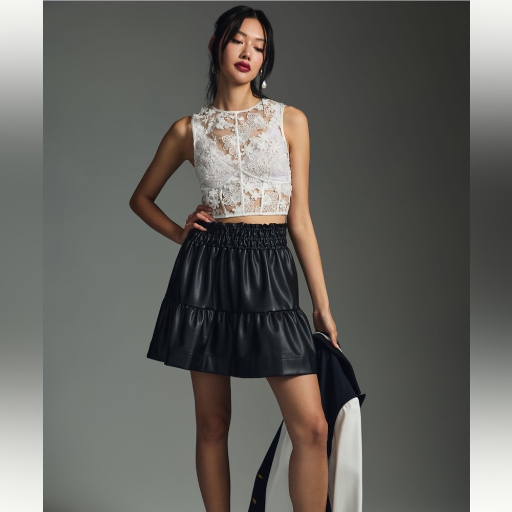 Anthropologie The Somerset Mini: Leather NWT
